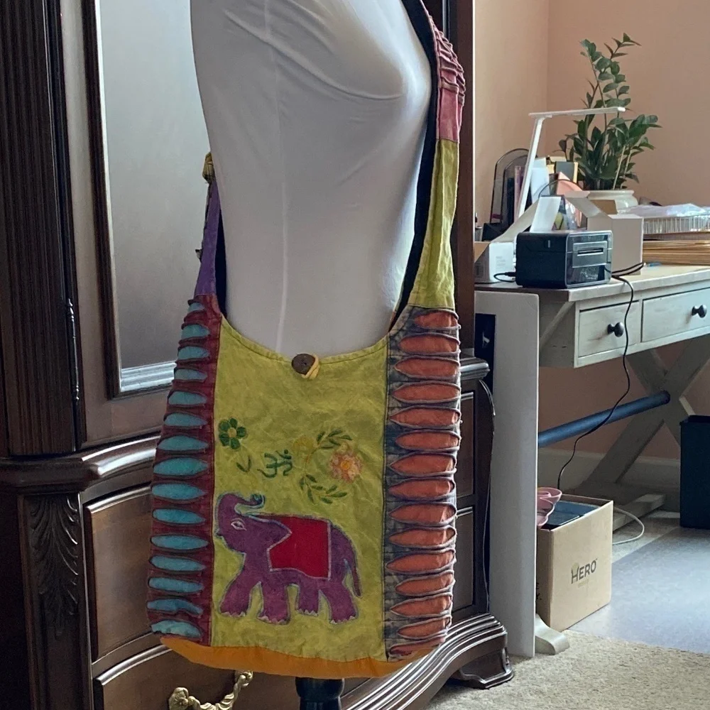 Nepalese Boho Crossbody Sac